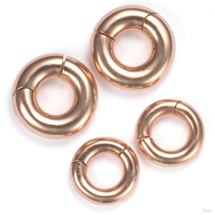 Clicker Weights Rose Gold Grorup from Symmetry Body Jewelry