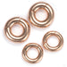 Clicker Weights Rose Gold Grorup from Symmetry Body Jewelry