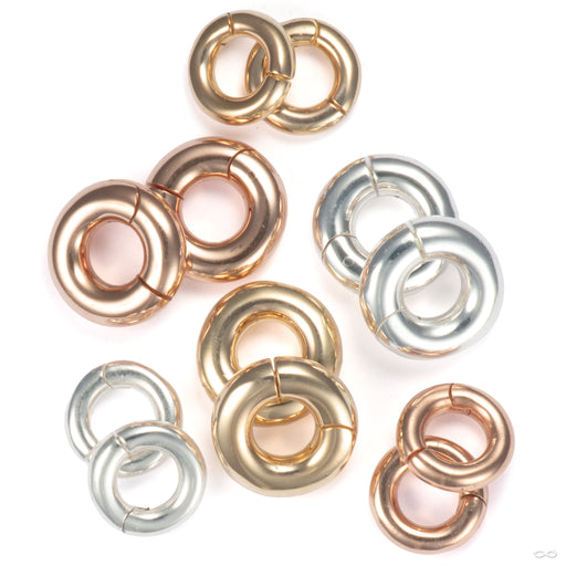 Clicker Weights from Symmetry Body Jewelry in assorted materials