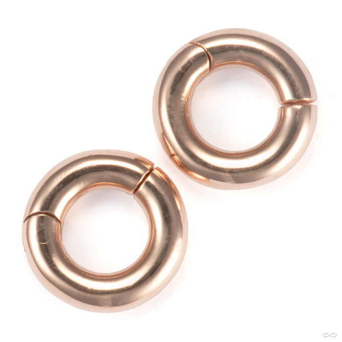 Clicker Weights Rose Gold 6g from Symmetry Body Jewelry