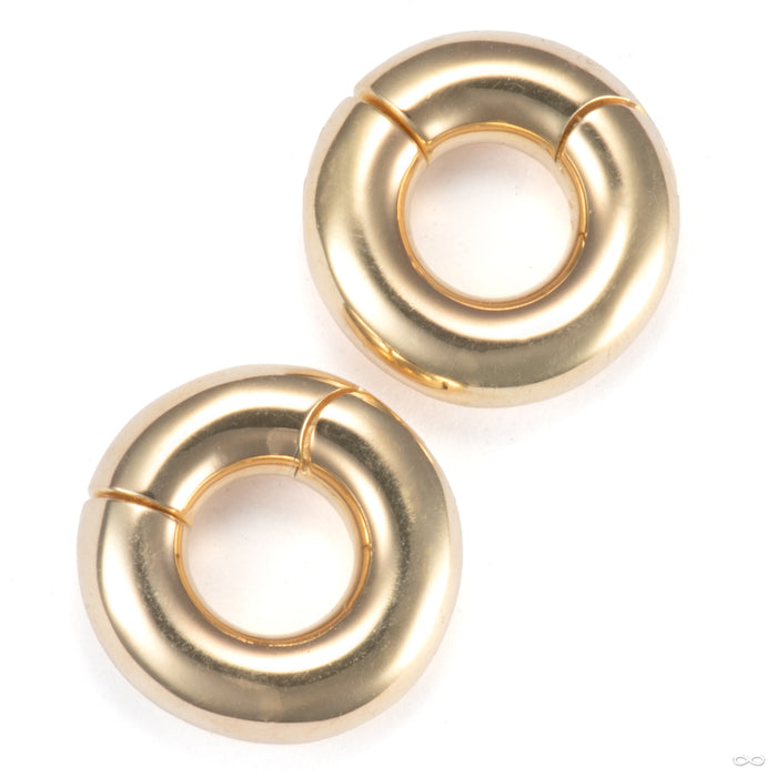 Clicker Weights Yellow Gold 2g from Symmetry Body Jewelry