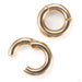 Clicker Weights Yellow Gold 6g from Symmetry Body Jewelry open