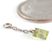 Closing Party Charm in 14k White Gold with Peridot from Hialeah