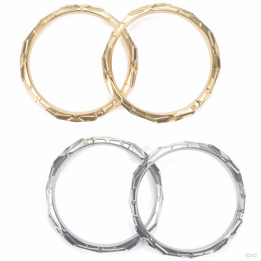 Coda Weights from Tether Jewelry in assorted materials