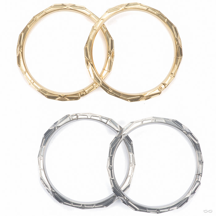 Coda Weights from Tether Jewelry in assorted materials