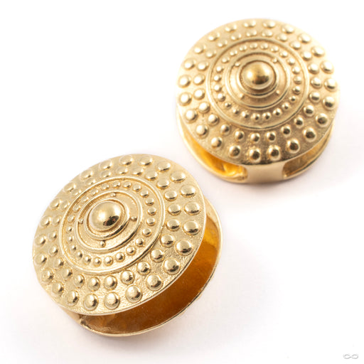 Concentric Orb Weights from Namaste Nomadas in brass