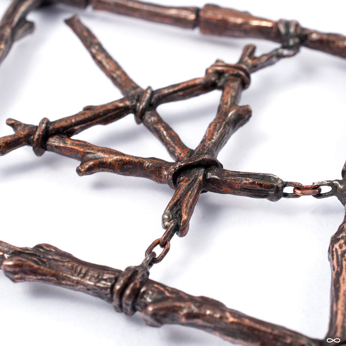 Conjuration from Queen of the Ashes Jewelry detail view in copper