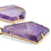 Crossovers with Amethyst Dangles from Oracle