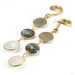 Crossovers in Brass with Golden Sapphire, Labradorite, & Moonstone from Oracle