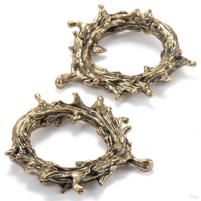 Crown of Gold in Brass from Queen of the Ashes Jewelry