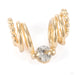 Curiouser Slip in 14k Yellow Gold with White Sapphire from Pupil Hall