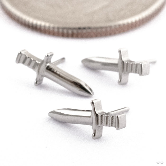 Dagger Press-fit End in Titanium from Diablo Organics group photo