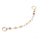 Dapped Oval Cable Chain in 14k Yellow Gold from Hialeah