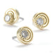 Diamond Calamity Press-fit End in Gold from Seasons Handmade with diamond