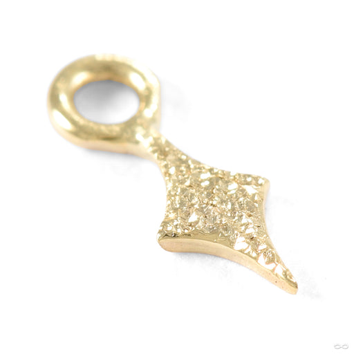 Diamond Shine Sparkle Charm in Gold from Quetzalli in yellow gold