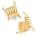 Don't Touch Me from Symmetry Body Jewelry yellow gold open detail