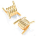 Don't Touch Me from Symmetry Body Jewelry in yellow gold plated brass