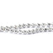 Double Beaded Lynx Chain in Gold from Pupil Hall in white gold close up