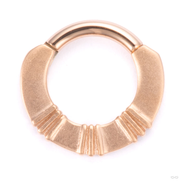 Dunes Clicker in Rose Gold from Tether Jewelry