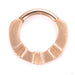 Dunes Clicker in Rose Gold from Tether Jewelry