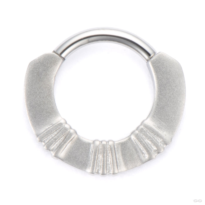 Dunes Clicker in Stainless Steel from Tether Jewelry