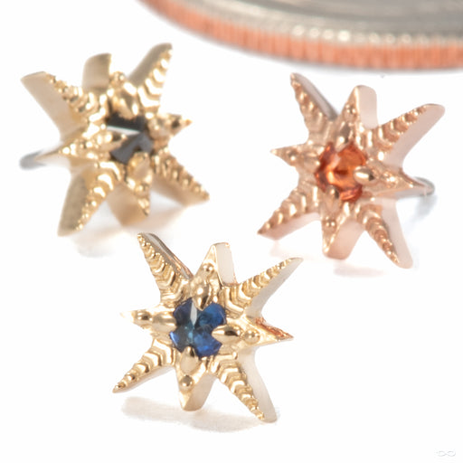 Elendres Press-fit End in Gold from Tether Jewelry in assorted materials