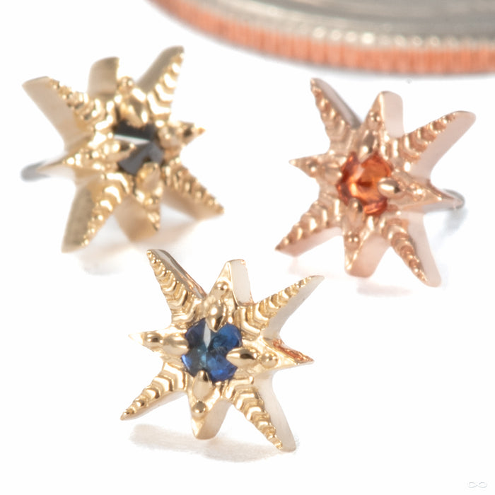 Elendres Press-fit End in Gold from Tether Jewelry in assorted materials