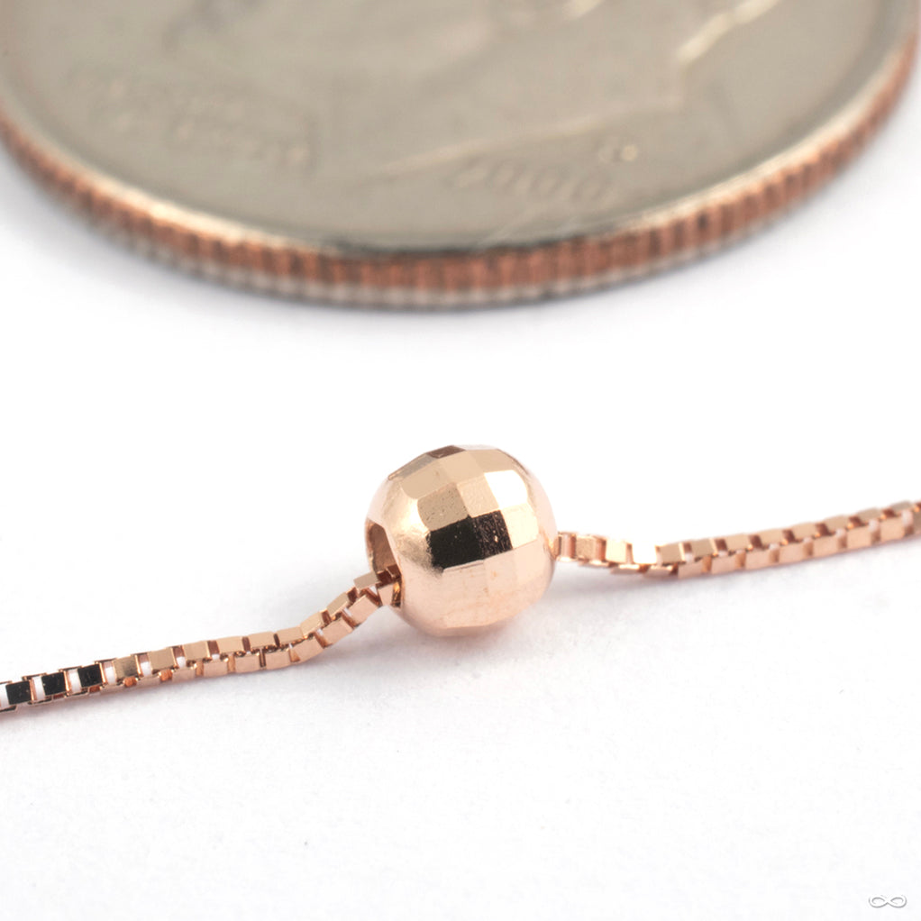 Elixir Chain in Gold from Quetzalli — Infinite Body Piercing, Inc.