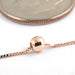 Elixir Chain in Gold from Quetzalli detail view in rose gold