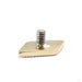 Engraved Kite Threaded End in Gold from Origins Handmade back view