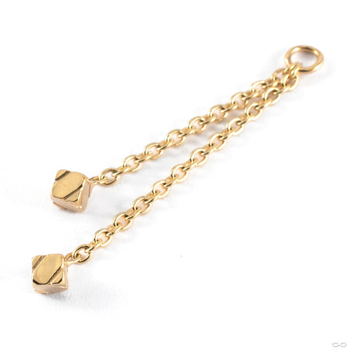 Ezra Charm in 14k Yellow Gold from Tether Jewelry