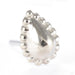Fat Bottomed Girl Press-fit End in Gold from Regalia in white gold medium
