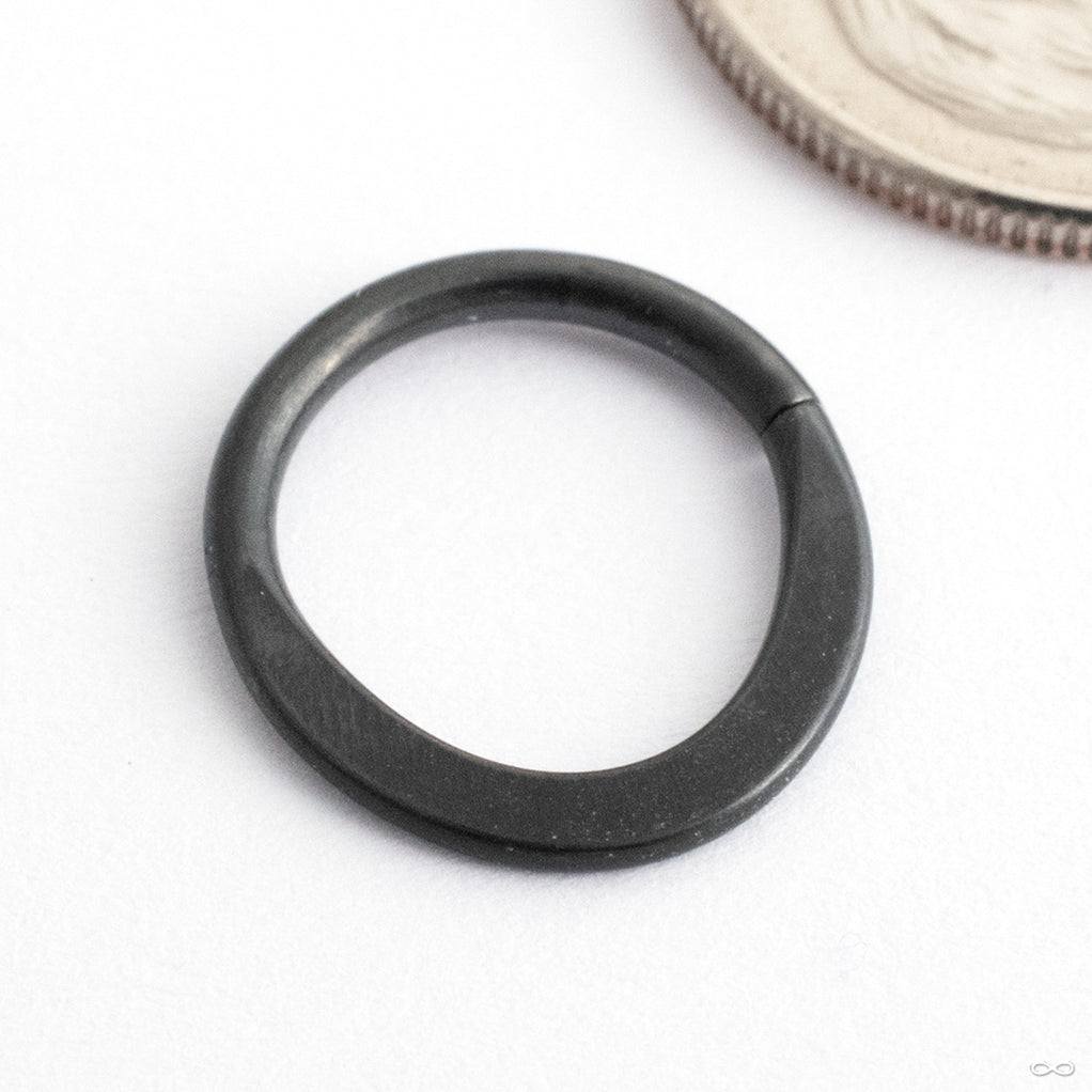 Flattened Seam Ring from Black Forest Jewelry — Infinite Body Piercing ...