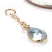 Fruta Charm in 14k Yellow Gold with Blue Topaz from Hialeah
