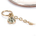 Future, Past and Present Charm in 14k Yellow Gold with Green Sapphire from Hialeah