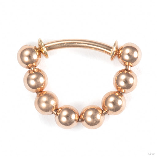 Give 100 Just A Peek Mega Press-fit Ring in Gold from Pupil Hall