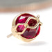 Get Money Press-fit End in 14k Yellow Gold with Ruby from Pupil Hall