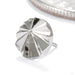 God Rays Press-fit End in Gold from Seasons Handmade in white gold