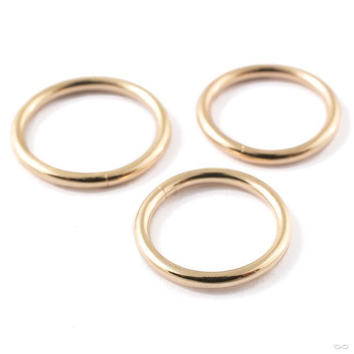 Seam Ring in Gold from Vira Jewelry — Infinite Body Piercing, Inc.
