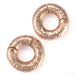 Hammered Clicker Weights Rose Gold 2g from Symmetry Body Jewelry