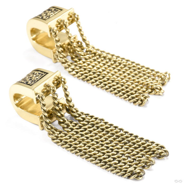 Hang In There Weights from Symmetry Body Jewelry in brass