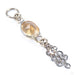 He and Me Charm in 14k White Gold with Citrine from Hialeah