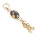 He and Me Charm in 14k Yellow Gold with Smoky Quartz from Hialeah