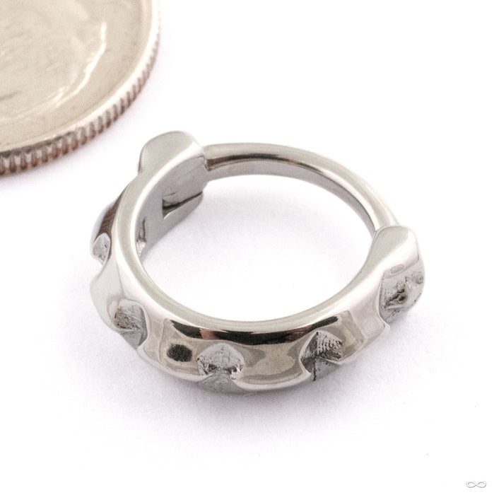 Hellas Clicker from Tether Jewelry in Stainless Steel