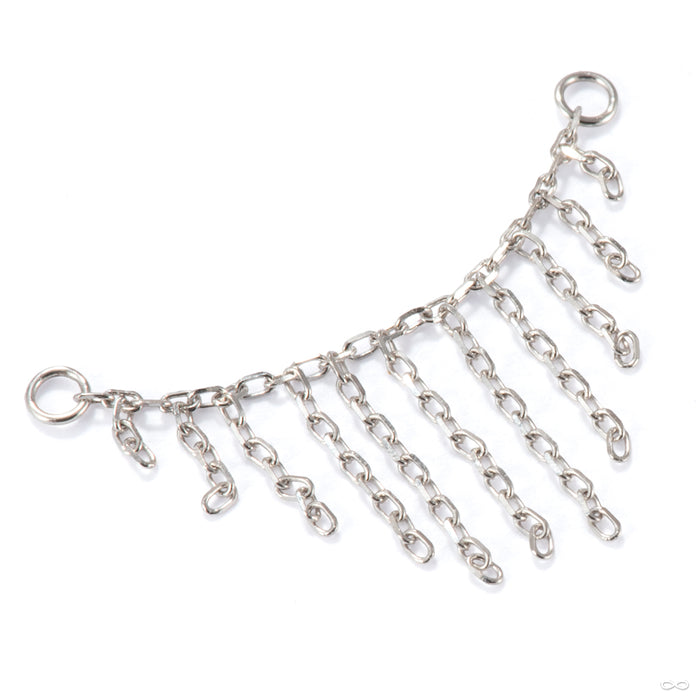 Hera Chain in 16g 14k White Gold from Modern Mood