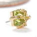 How Dare You Press-fit End in 14k Yellow Gold with Peridot from Pupil Hall