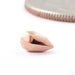 Hydro Press-fit End in 14k Rose Gold from Tether Jewelry