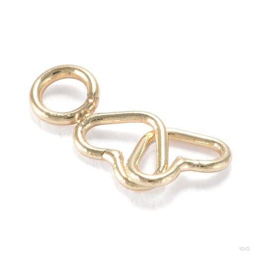 In Love Charm in Gold from Quetzalli in yellow gold