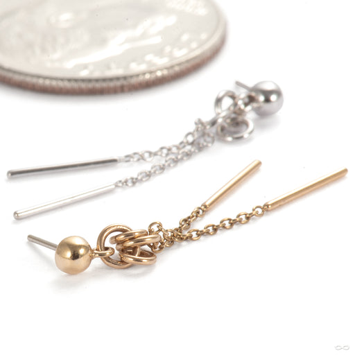 Instant Press-fit End in Gold from Pupil Hall in assorted materials