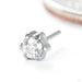 Iris Press-fit End in Titanium from Tawapa in high polish cz 2mm